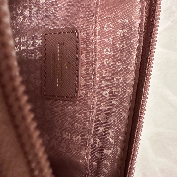 NWT Kate Spade Rose Gold Glitter Crossbody Bag - Picture 3 of 5